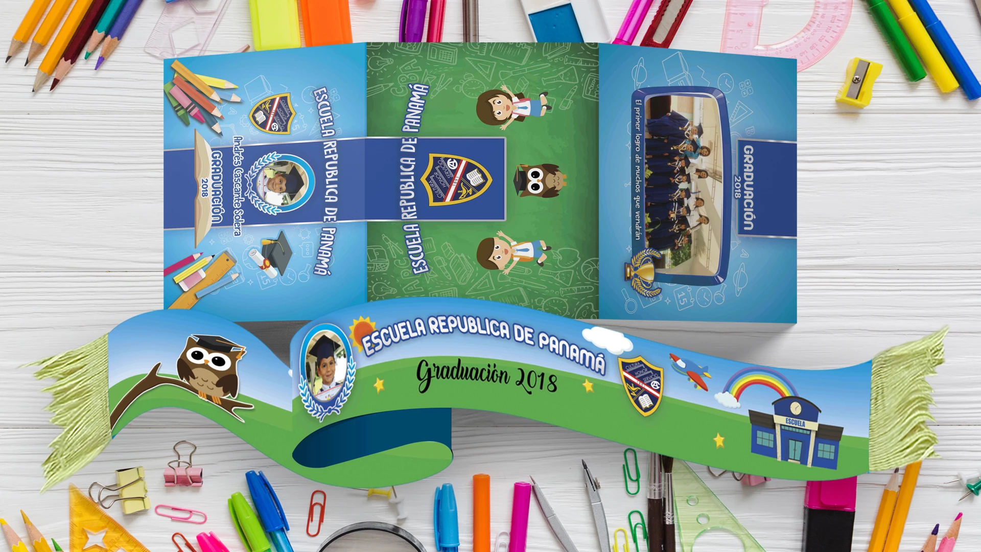 Porta Título Infantil